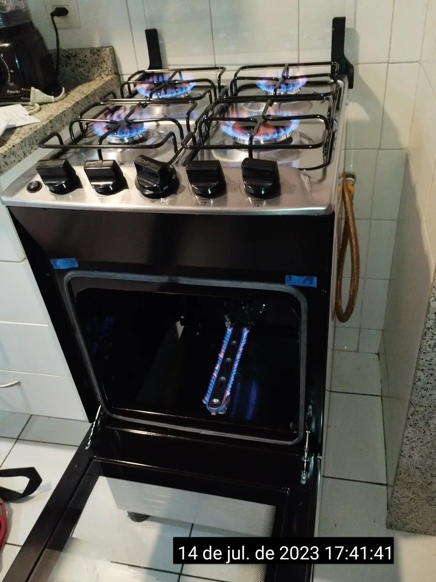 Instalação de Fogões